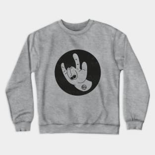 Rock & Roll hand Crewneck Sweatshirt